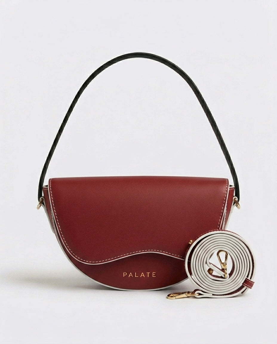 Halfmoon crossbody bag -Medium