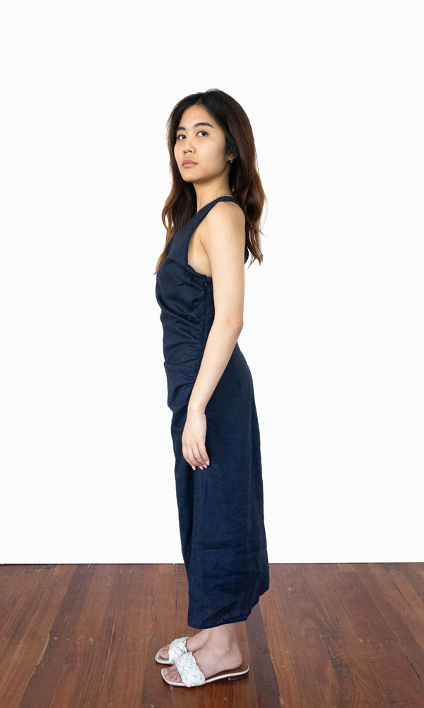 Navy Dawson Dress