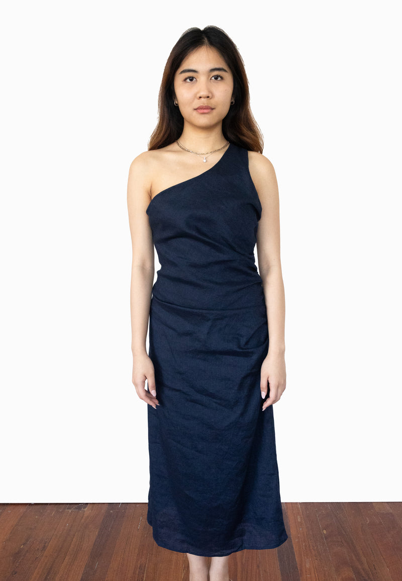 Navy Dawson Dress