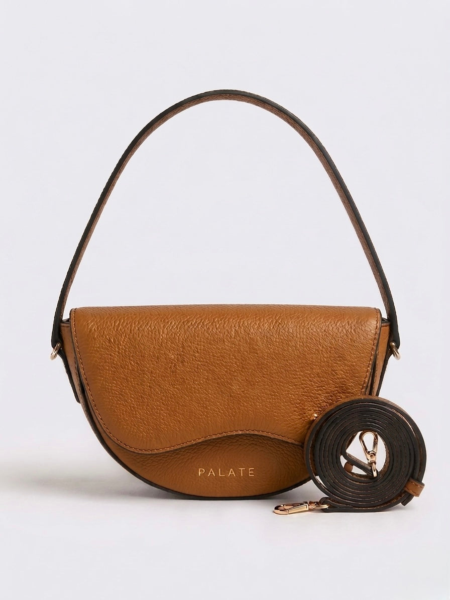 Halfmoon crossbody bag -Medium