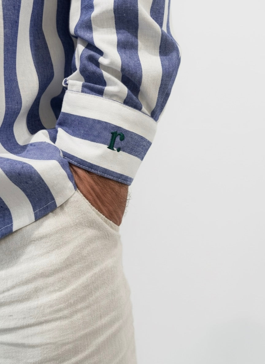 Long Sleeve - Stripe shirt - Blue