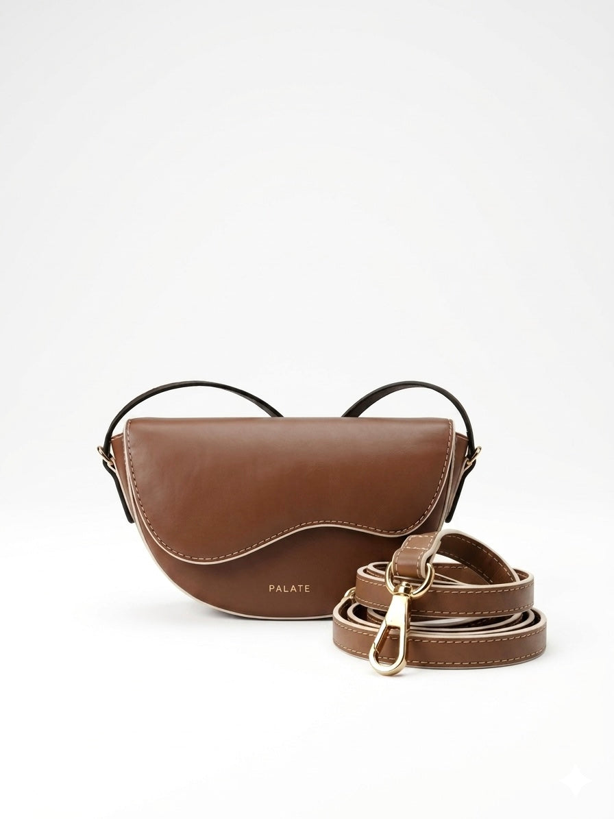 Halfmoon crossbody bag -Small