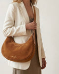 Morsel Donut bag - Medium | Suede Leather