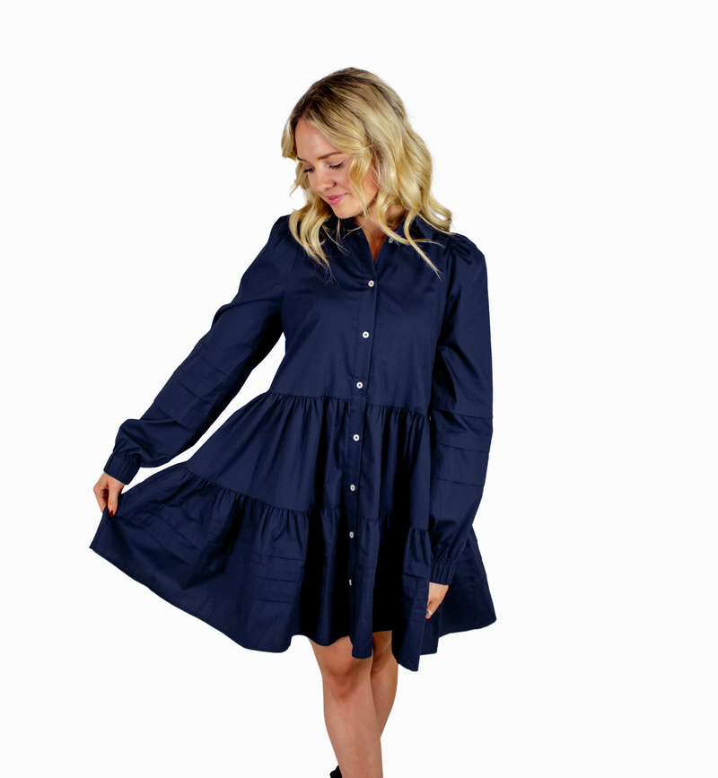 Dixie Long-Sleeve Dress