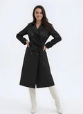 Taylor Trench  Coat- Black