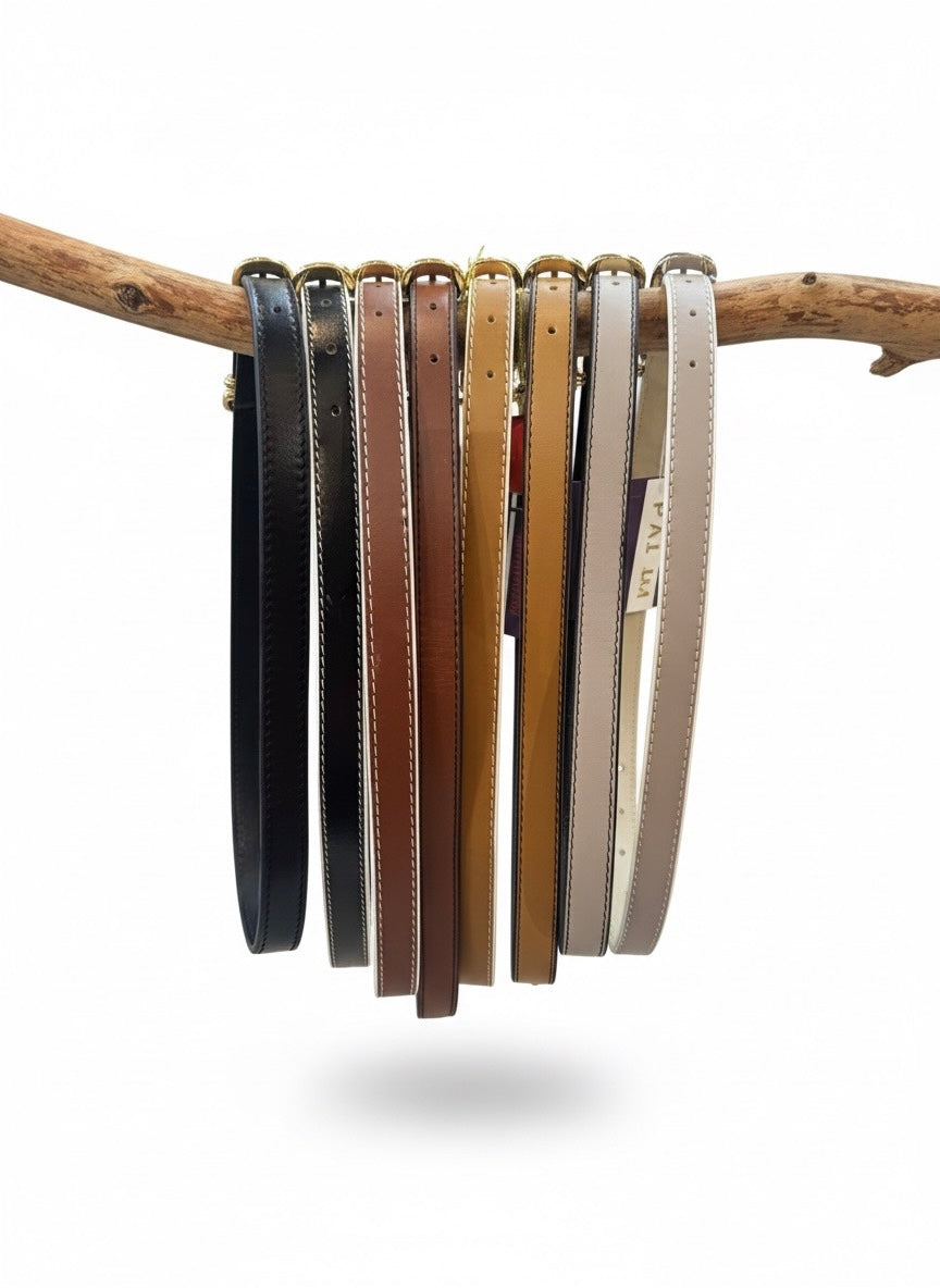 Palate Divine Leather Belt - Medium (2 CM)