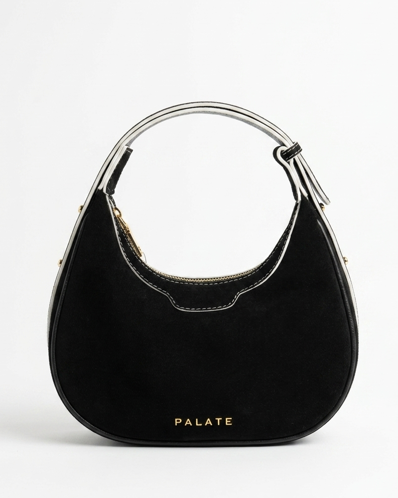 Morsel Donut Bag-Small | Suede leather