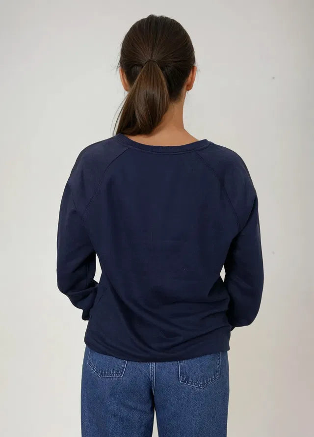 CLASSIC SWEATER- NAVY