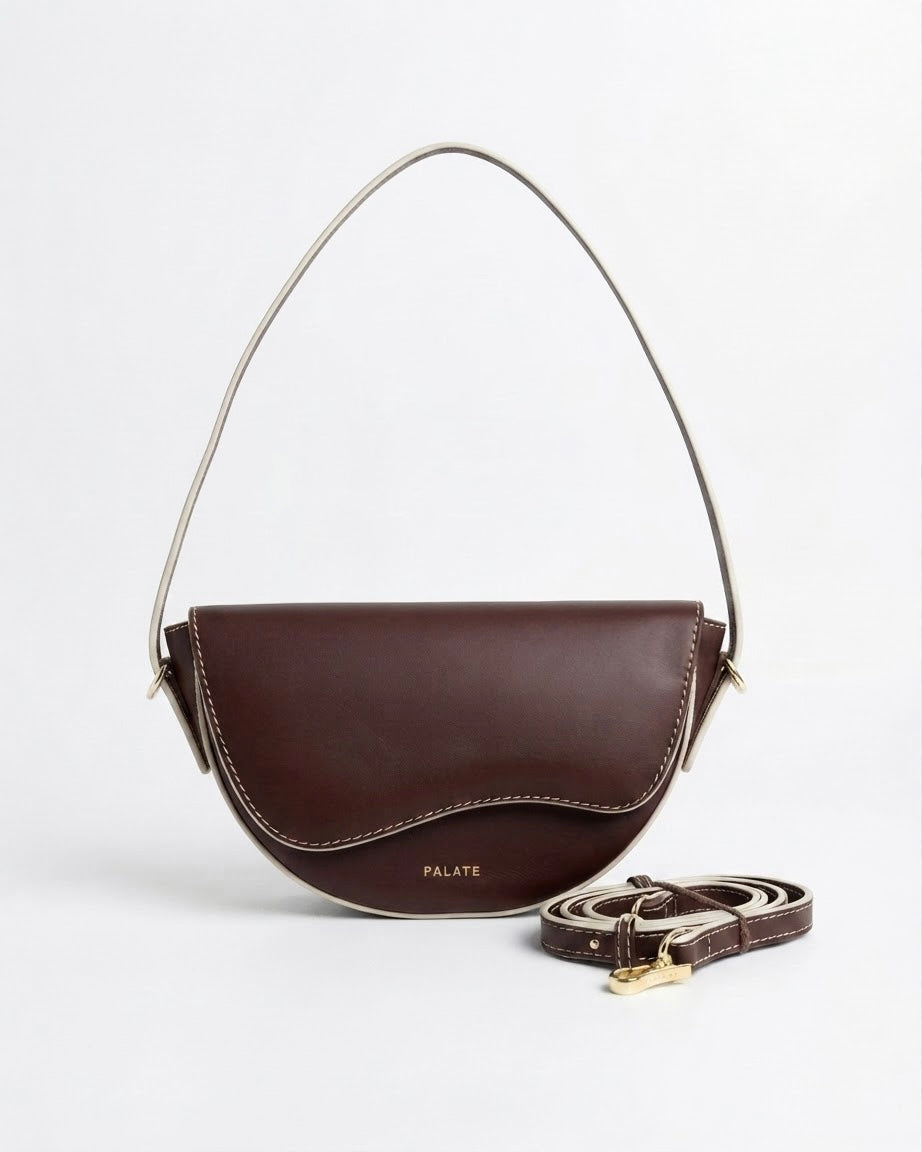 Halfmoon crossbody bag -Medium