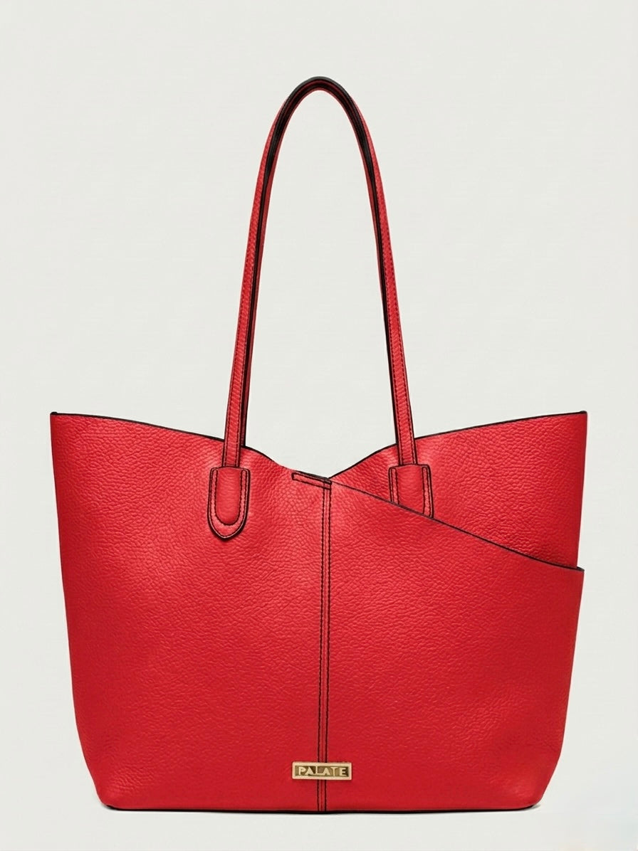 Infuse Layer Tote bag - Lychee Red