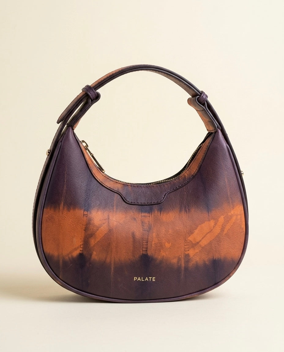 Morsel Donut bag | Tye-die Leather Edition
