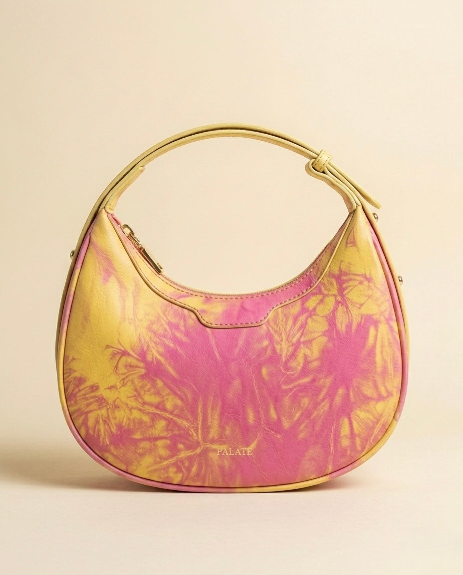 Morsel Donut bag | Tye-die Leather Edition