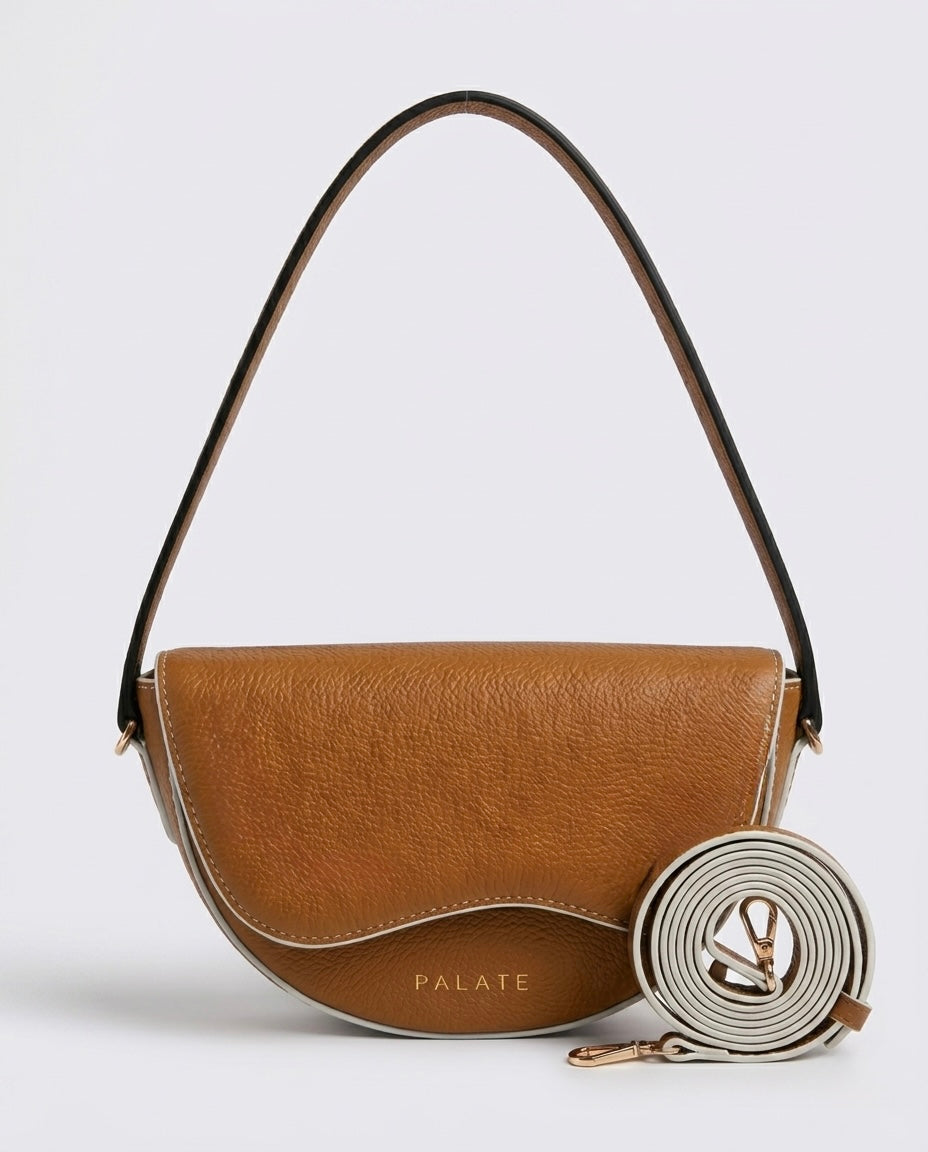 Halfmoon crossbody bag -Medium