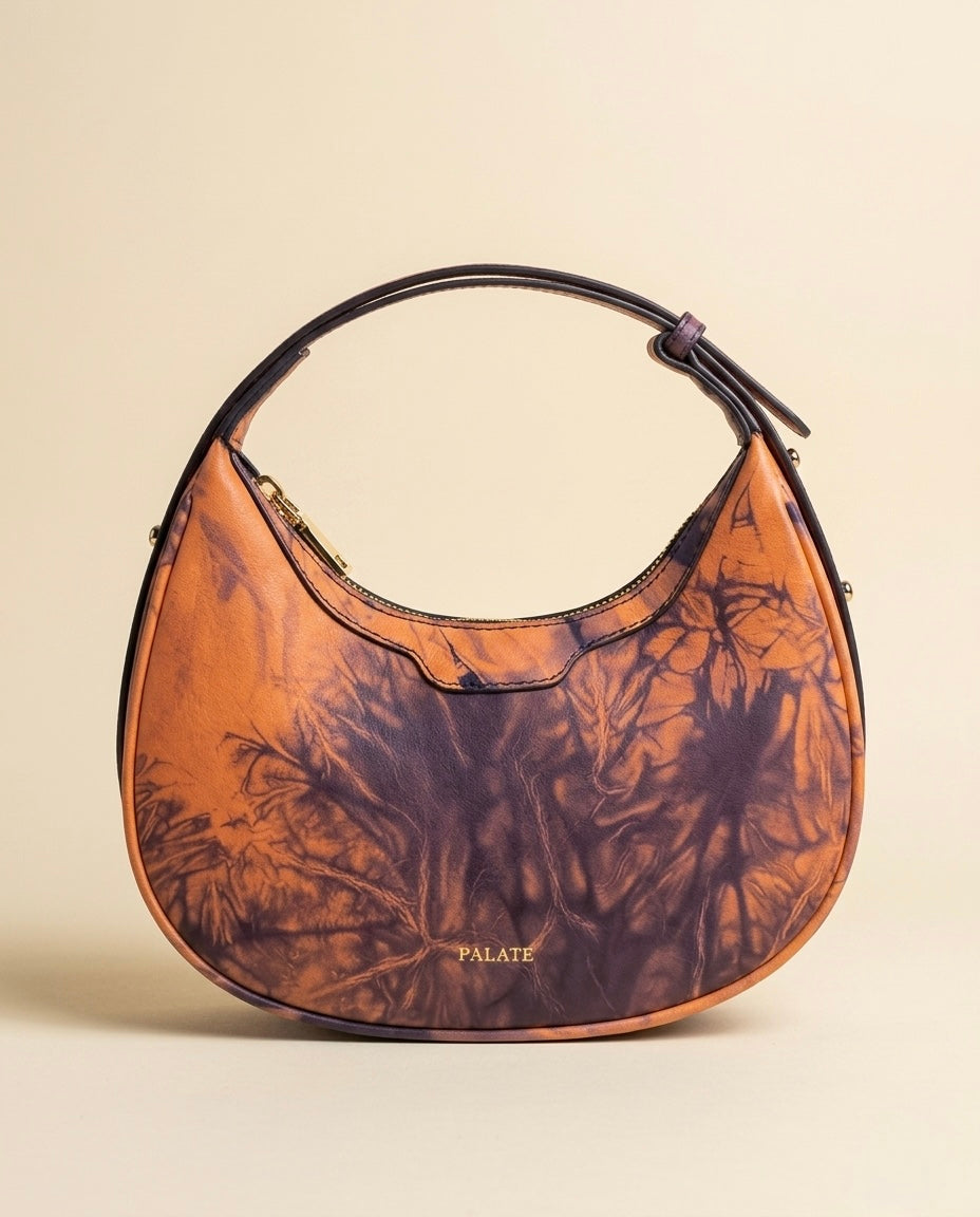 Morsel Donut bag | Tye-die Leather Edition