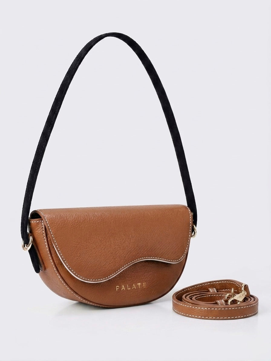 Halfmoon crossbody bag -Medium