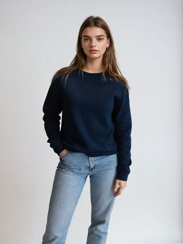 CLASSIC SWEATER- NAVY