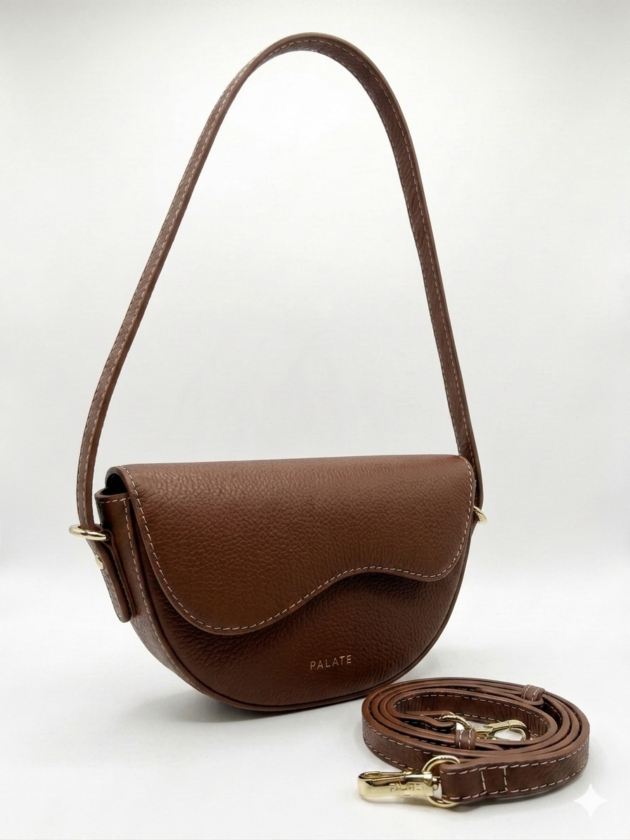Halfmoon crossbody bag -Small