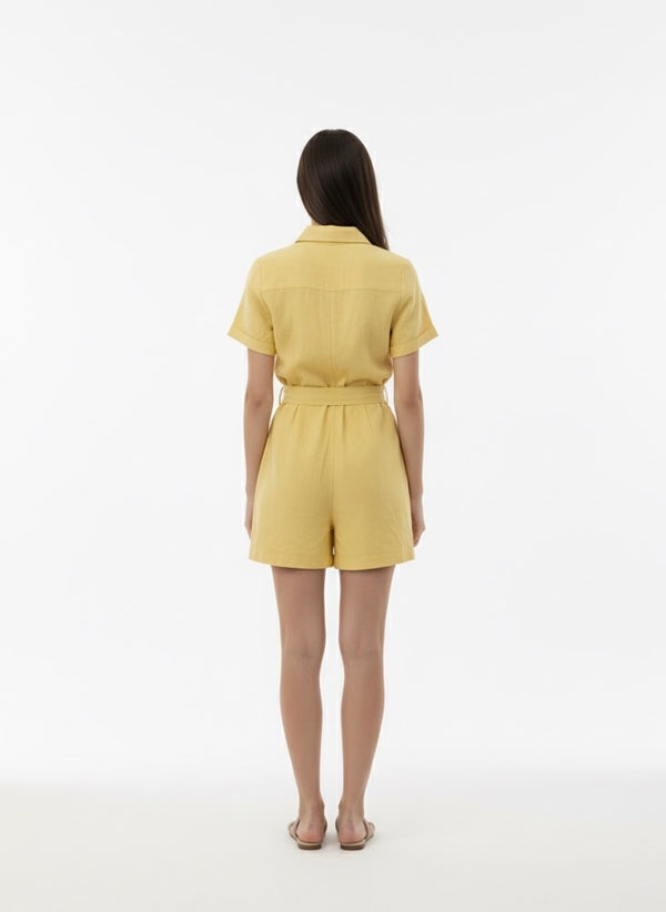 Palmer Playsuit- Yellow