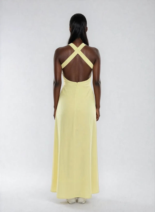 Demi Dress-Yellow