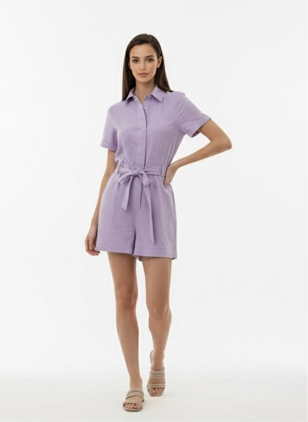 Palmer Playsuit- Lilac