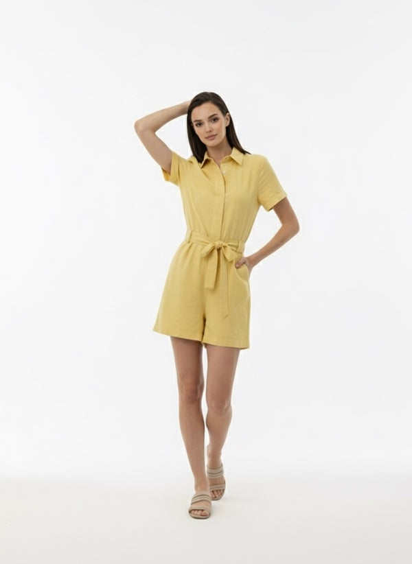 Palmer Playsuit- Yellow