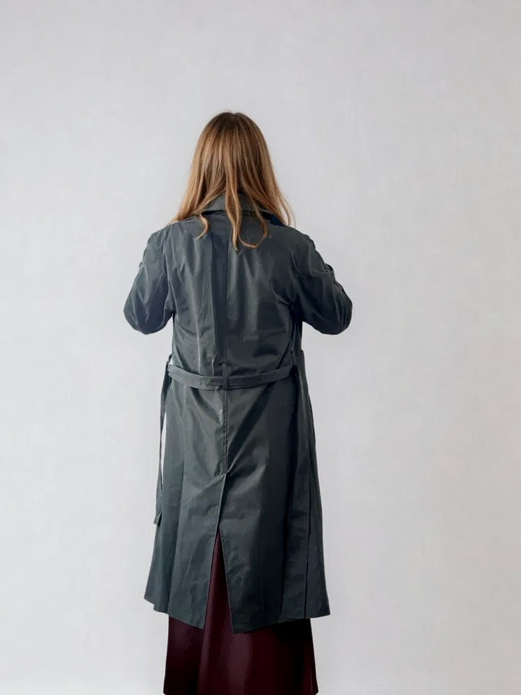 Green Taylor Trench