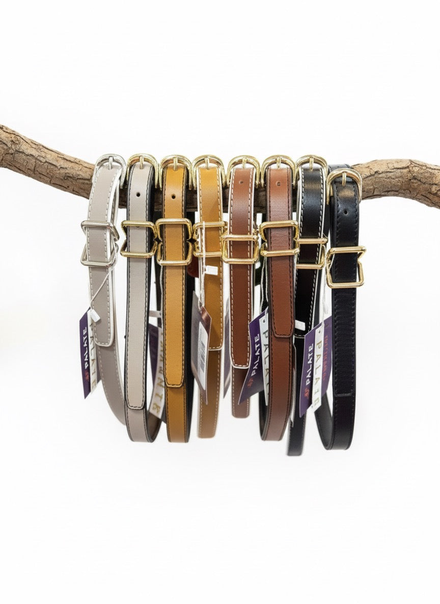 Palate Divine Leather Belt - Medium (2 CM)