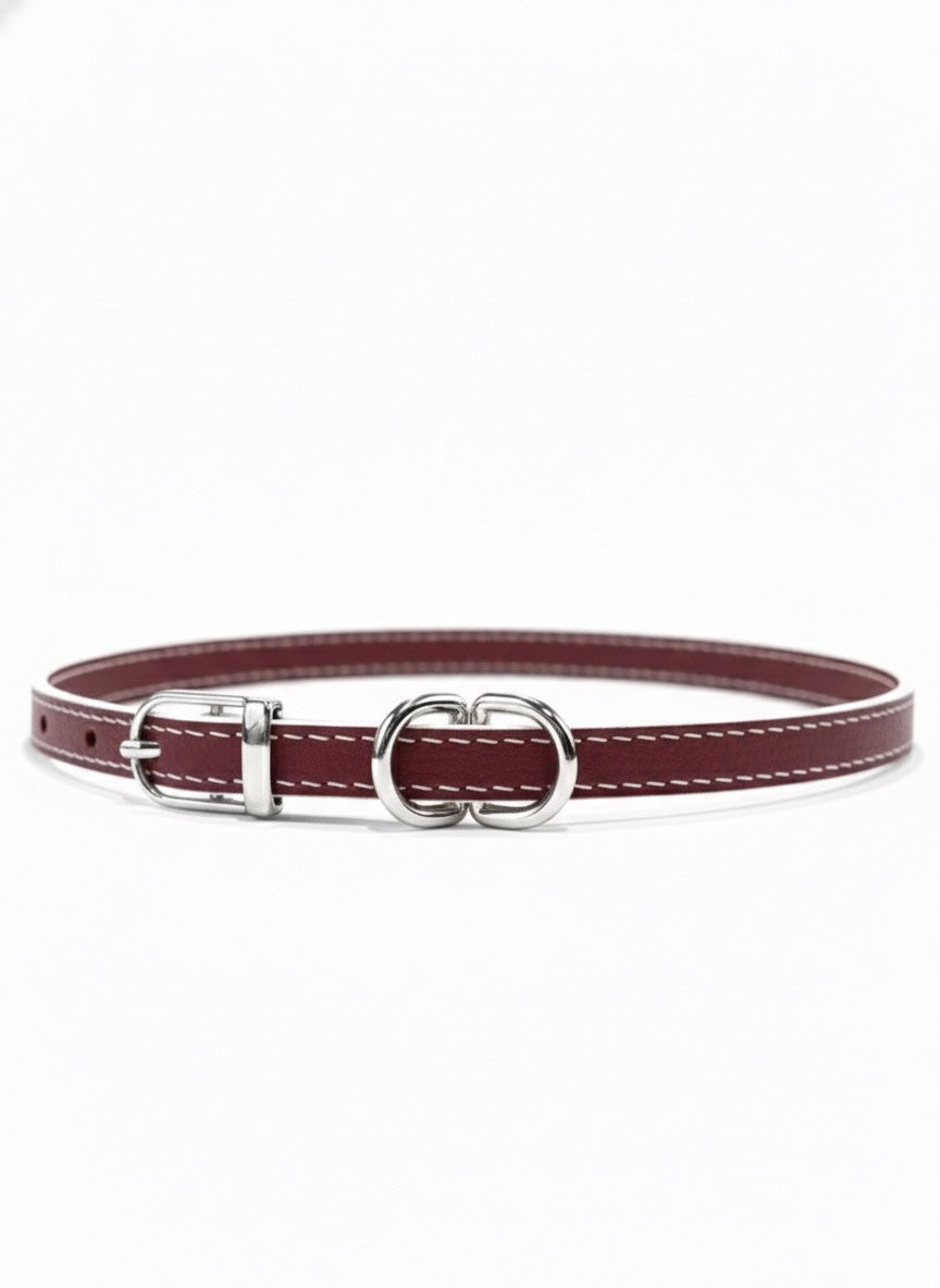 Palate Divine Leather Belt - Small (1.5 cm)
