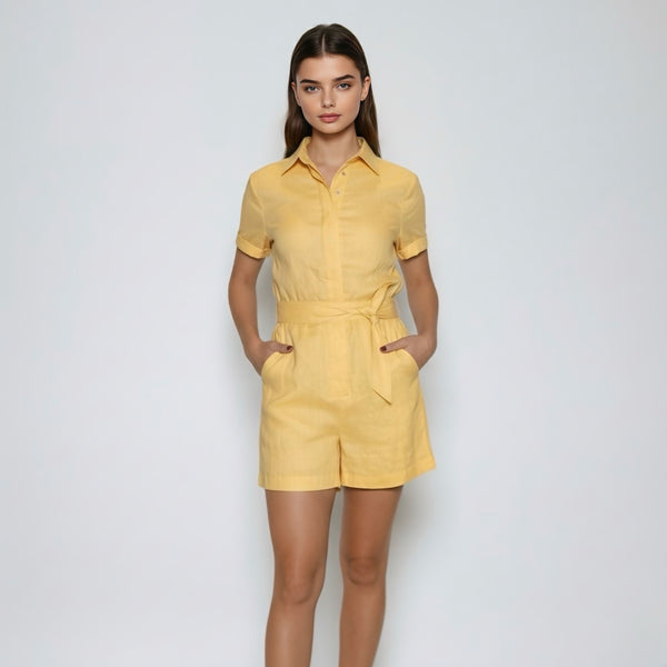 Palmer Playsuit- Yellow