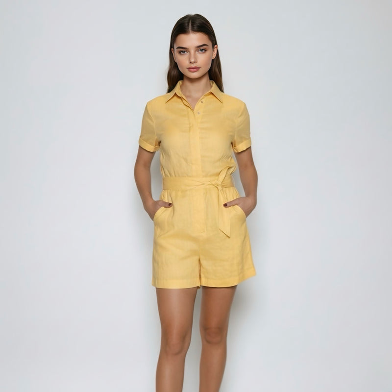 Palmer Playsuit- Yellow