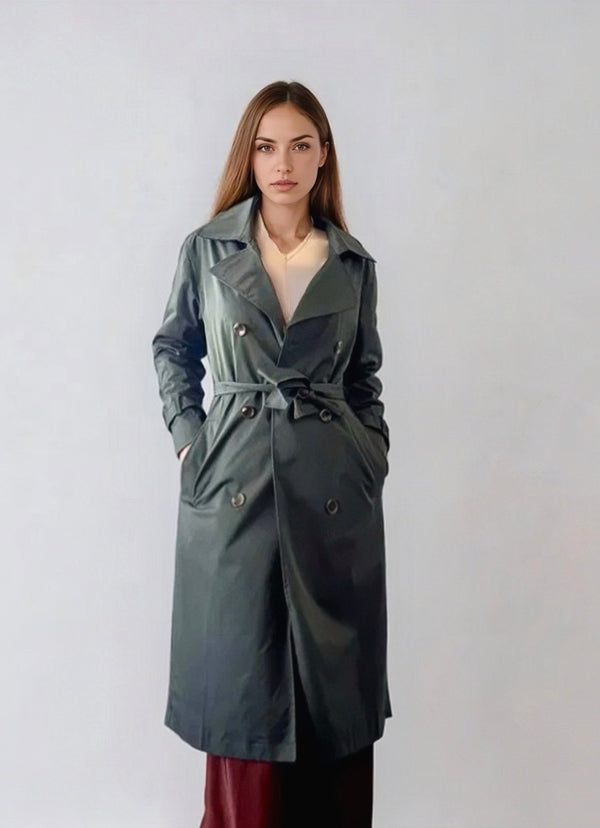 Green Taylor Trench