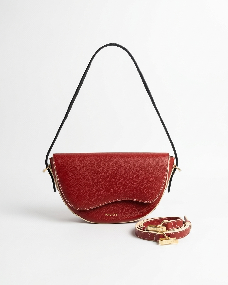 Halfmoon crossbody bag -Medium