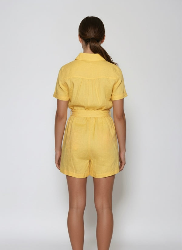 Palmer Playsuit- Yellow