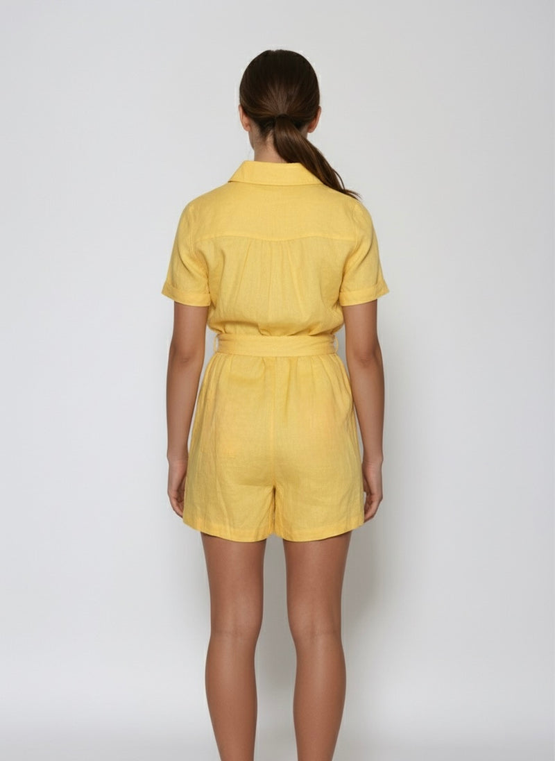 Palmer Playsuit- Yellow