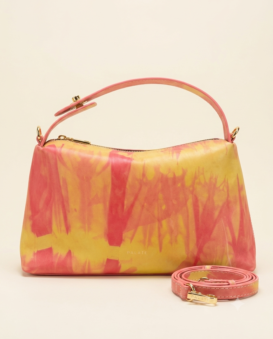 Essence Slouchy Carryall bag | Tye-Dye Leather