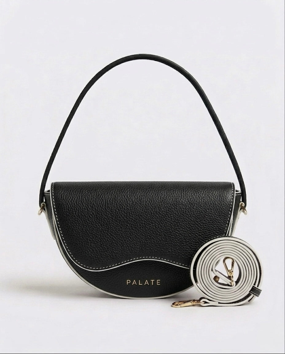 Halfmoon crossbody bag -Medium