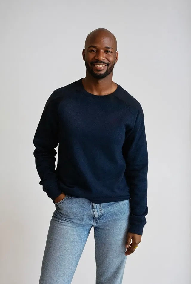 CLASSIC SWEATER- NAVY