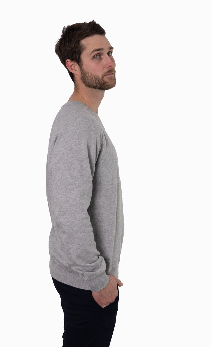 Unisex Grey Sorrento Sweater