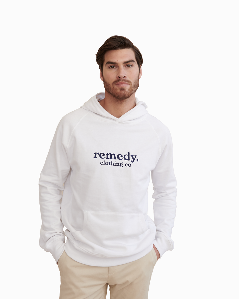 Unisex White Hamilton Hoodie