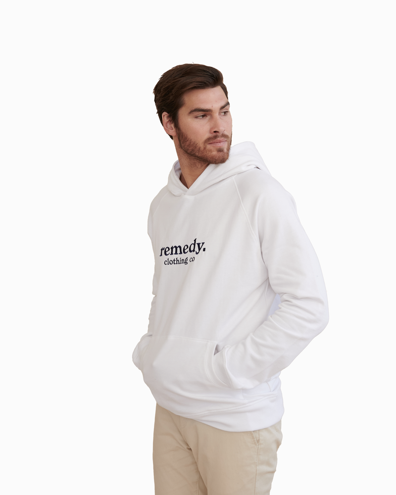 Unisex White Hamilton Hoodie