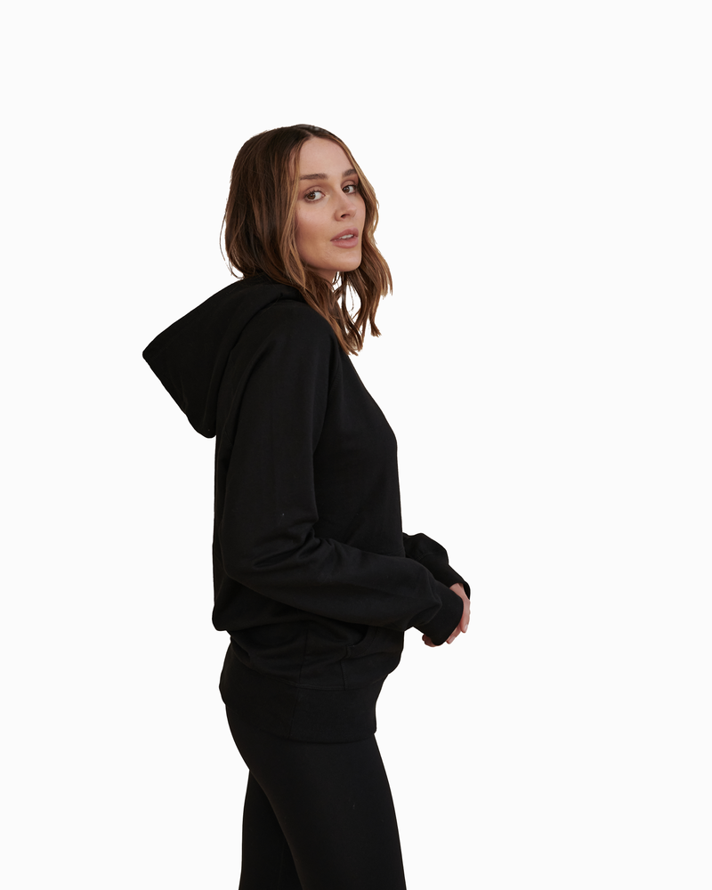 Unisex Black Hamilton Hoodie