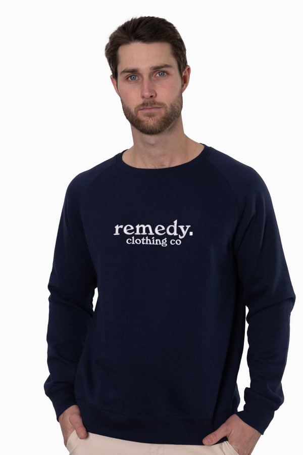 Unisex Navy Sorrento Sweater