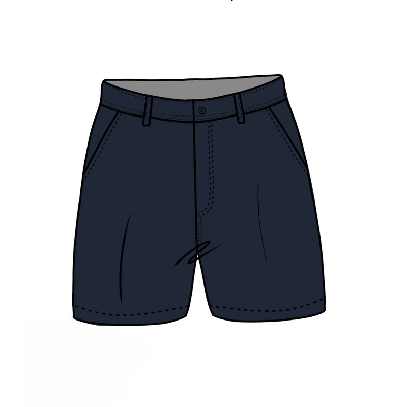 Chino Short- Navy